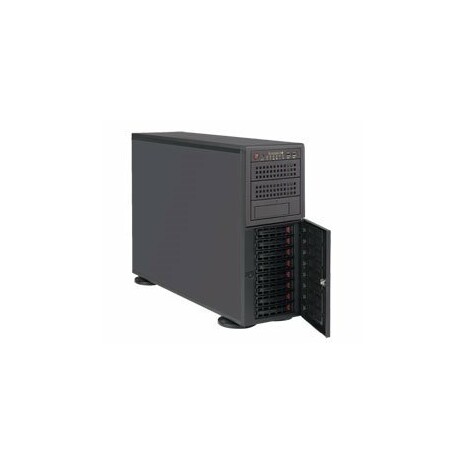SUPERMICRO Tower/4U Workstation 2x LGA3647, iC621, 16x DDR4, 8x HS (3,5"), 2x2200W (titanium), 2x10GbE, IPMI