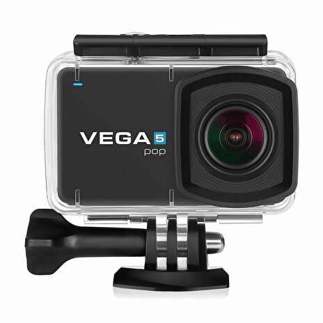 Kamera Niceboy VEGA 5 pop 4K@24fps,16 Mpx, dotykový LCD 2,45”, české menu, Wi-Fi, dálkové ovládání