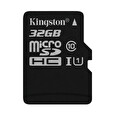 32GB microSDHC Kingston CL10 UHS-I 80R bez adap.