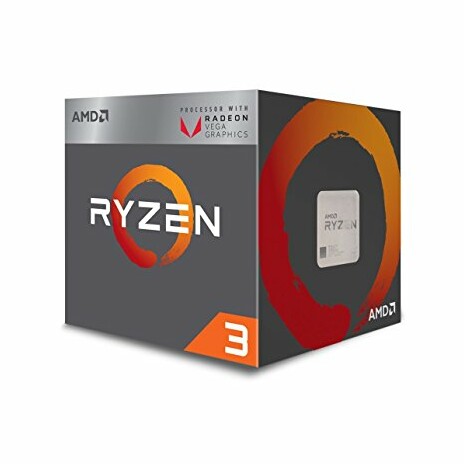 AMD Ryzen 3 4C/4T 2200G (3.7GHz,6MB,65W,AM4) box with Wraith Stealth cooler/RX Vega Graphics