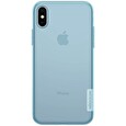 Nillkin Nature TPU Pouzdro Blue pro iPhone X