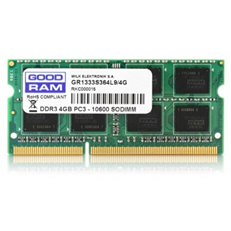 GOODRAM 4GB 1600MHz DDR3 ECC DRx8 SO-DIMM LV 1.35v