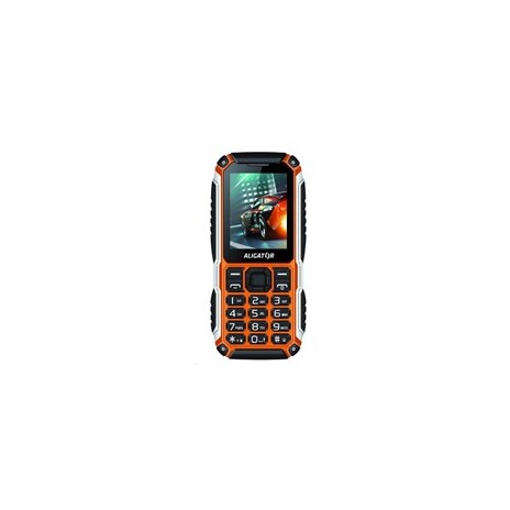 Aligator R30 eXtremo, Dual SIM, černá-oranžová