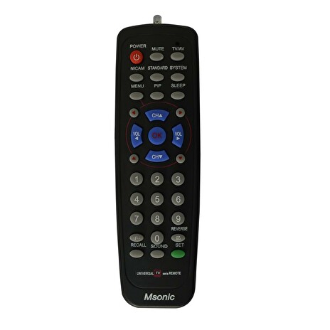 Msonic MBC415K Univerzální dálkové ovládání televizoru