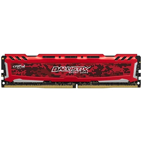 16GB DDR4-2666MHz Crucial Ballistix Sport LT Red CL16 DRx8