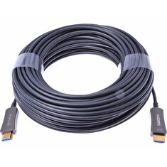 Kabel HDMI High Speed 4K@60Hz + Ethernet 30m, M/M, zlacené konektory