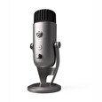 Arozzi Colonna Pro stolní mikrofon, stříbrný