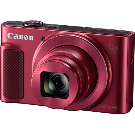 Canon PowerShot SX620 HS, 20.2 Mpix, 25x zoom - červený