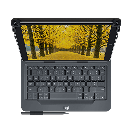 Logitech Universal Folio with integrated keyboard for 9-10 inch tablets - N/A - UK - BT - N/A - INTN