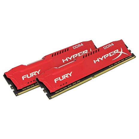 16GB DDR4 2933MHz CL17 HyperX FURY Red, 2x 8GB