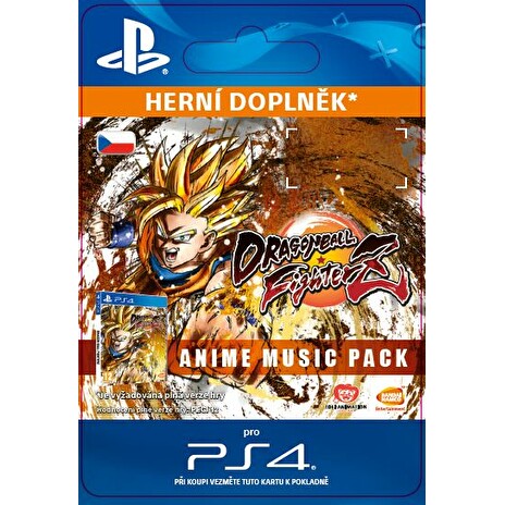 ESD CZ PS4 - DRAGON BALL FIGHTERZ - Anime Music Pack