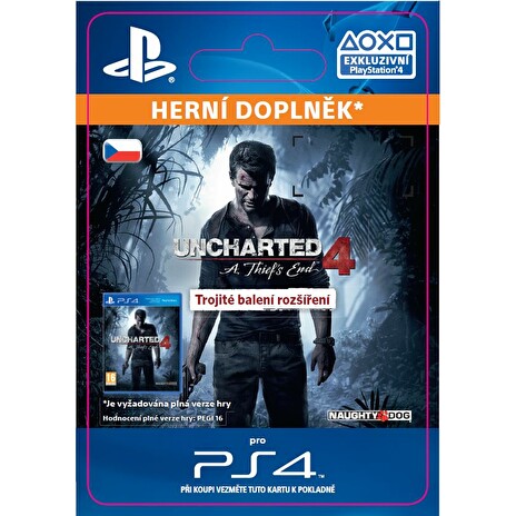 ESD CZ PS4 - Uncharted 4: A Thief's End Triple Pack Expansion