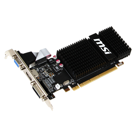 MSI VGA AMD Radeon™ R5 230 1GD3H LP, GDDR3 1GB 64b, heatsink