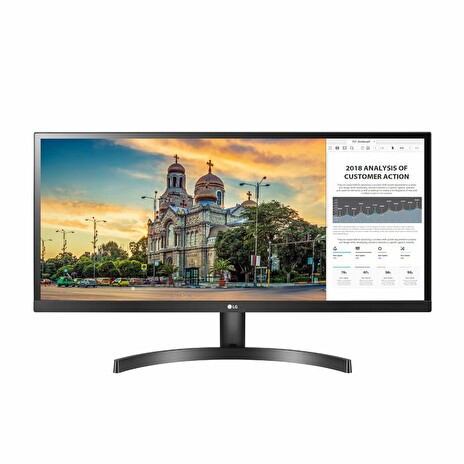 LG monitor IPS 34WK500 34" / 2560x1080 / 1M:1 / 5ms / HDMI / černý