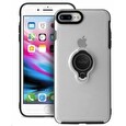PURO ochranný obal pro Apple iPhone 7 Plus/8 Plus s magnetickým kroužkem, transparentní