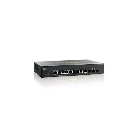Cisco SG350-10 10-Port Gigabit Managed Switch REFRESH