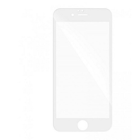 5D tvrzené sklo Apple iPhone 7/8+ White (FULL GLUE)