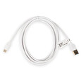 4World Kabel USB 3.0 , AM / B USB-C přenos dat/nabíjení 2.0m bílý