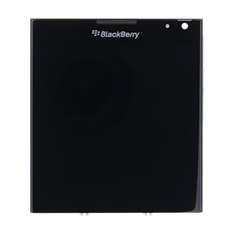 LCD Display + Dotyková Deska + Přední Kryt BlackBerry Q30 Passport Black