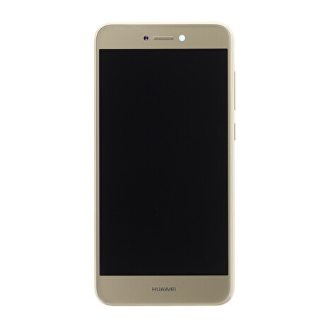 Huawei P9 Lite 2017 LCD Display + Dotyková Deska + Přední Kryt Gold (Service Pack)