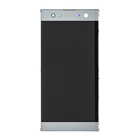 LCD Display + Dotyková Deska + Přední Kryt Silver Sony H4213 Xperia XA2 Ultra (Service Pack)