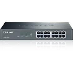 TP-LINK TL-SG1016D/ switch 16x 10/100/1000Mbps/ desktop/ rack-mount