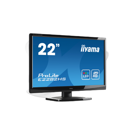 IIYAMA, E2282HS-B1/22 TN Panel HDMI DVI and VGA
