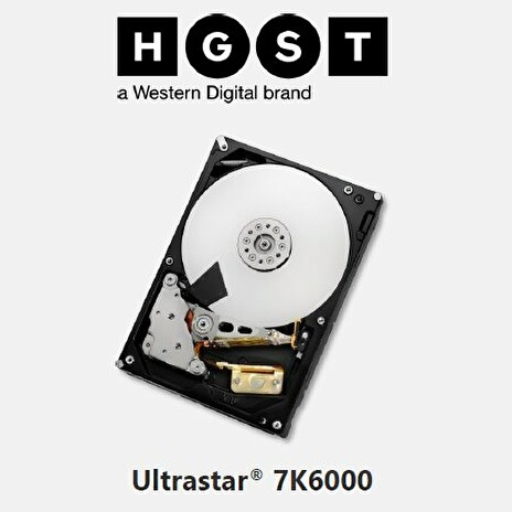 HGST ULTRASTAR 7K6000 4TB 128MB 7200RPM SATA 512E ISE