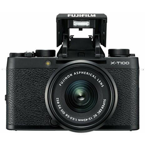 Digitální fotoaparát Fujifilm X-T100 + XC15-45mm F3,5-5,6 OIS PZ black