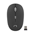 Natec Wireless Optical mouse MARTIN 1600 DPI, Black/Grey