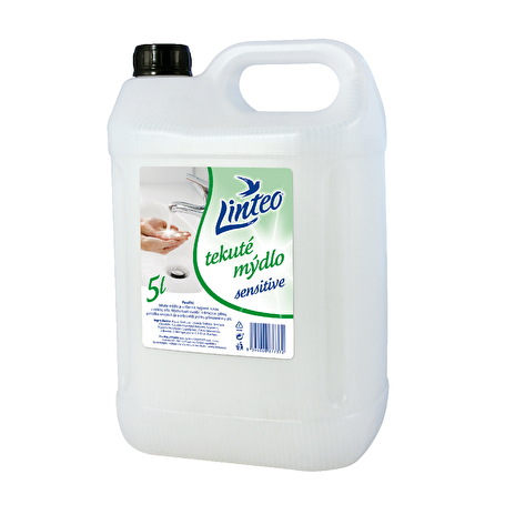 Tekuté mýdlo Linteo antibakteriální 5l - bílé