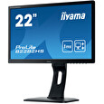 22" iiyama B2282HS-B1 - TN,FullHD,1ms,250cd/m2, 1000:1,16:9,VGA,HDMI,DVI,repro,pivot,výškov.nastav.