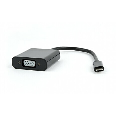 Gembird USB-C to VGA adapter, black