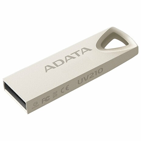 ADATA DashDrive UV210 64GB / USB 2.0 / zlatá