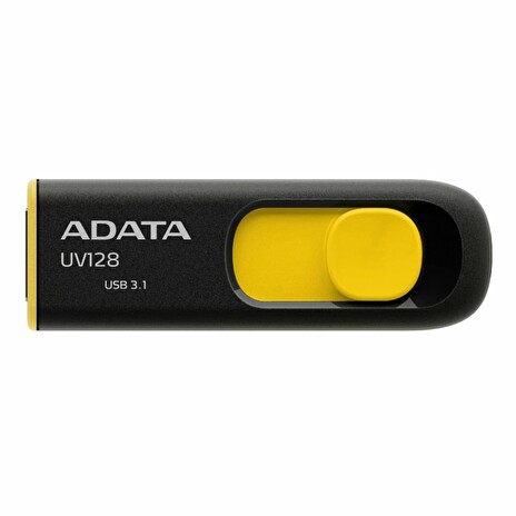 ADATA DashDrive UV128 64GB / USB 3.1 / černo-žlutá