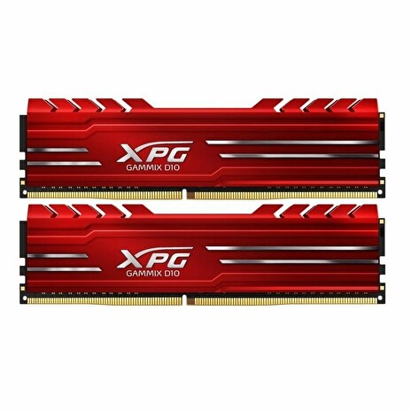 ADATA XPG Gammix D10 16GB DDR4 2400MHz / DIMM / CL16 / červená / KIT 2x 8GB