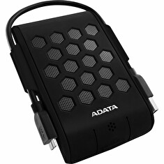 ADATA Externí HDD 1TB 2,5" USB 3.1, DashDrive™ Durable HD720, G-sensor, černý, (gumový, vodě/nárazu odolný)