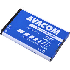 AVACOM Náhradní baterie do mobilu Nokia 6230, N70, Li-Ion 3,7V 1100mAh (náhrada BL-5C)