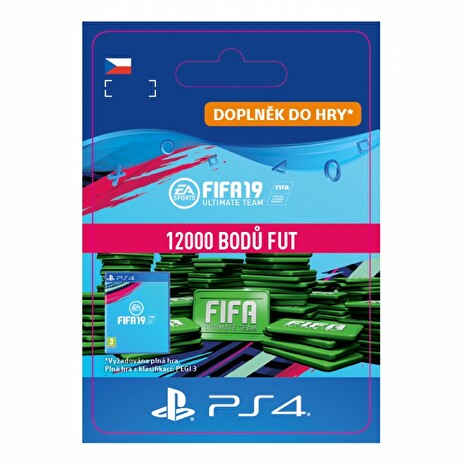 ESD CZ PS4 - 12000 FIFA 19 Points Pack