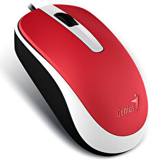 Genius myš DX-120/ drátová/ 1200 dpi/ USB/ červená
