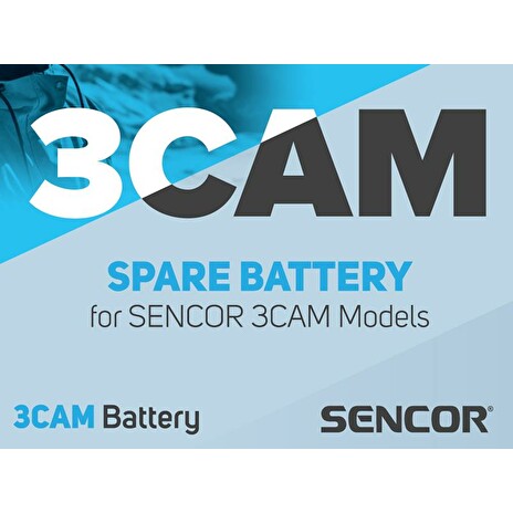 Baterie pro akční kamery SENCOR 3CAM